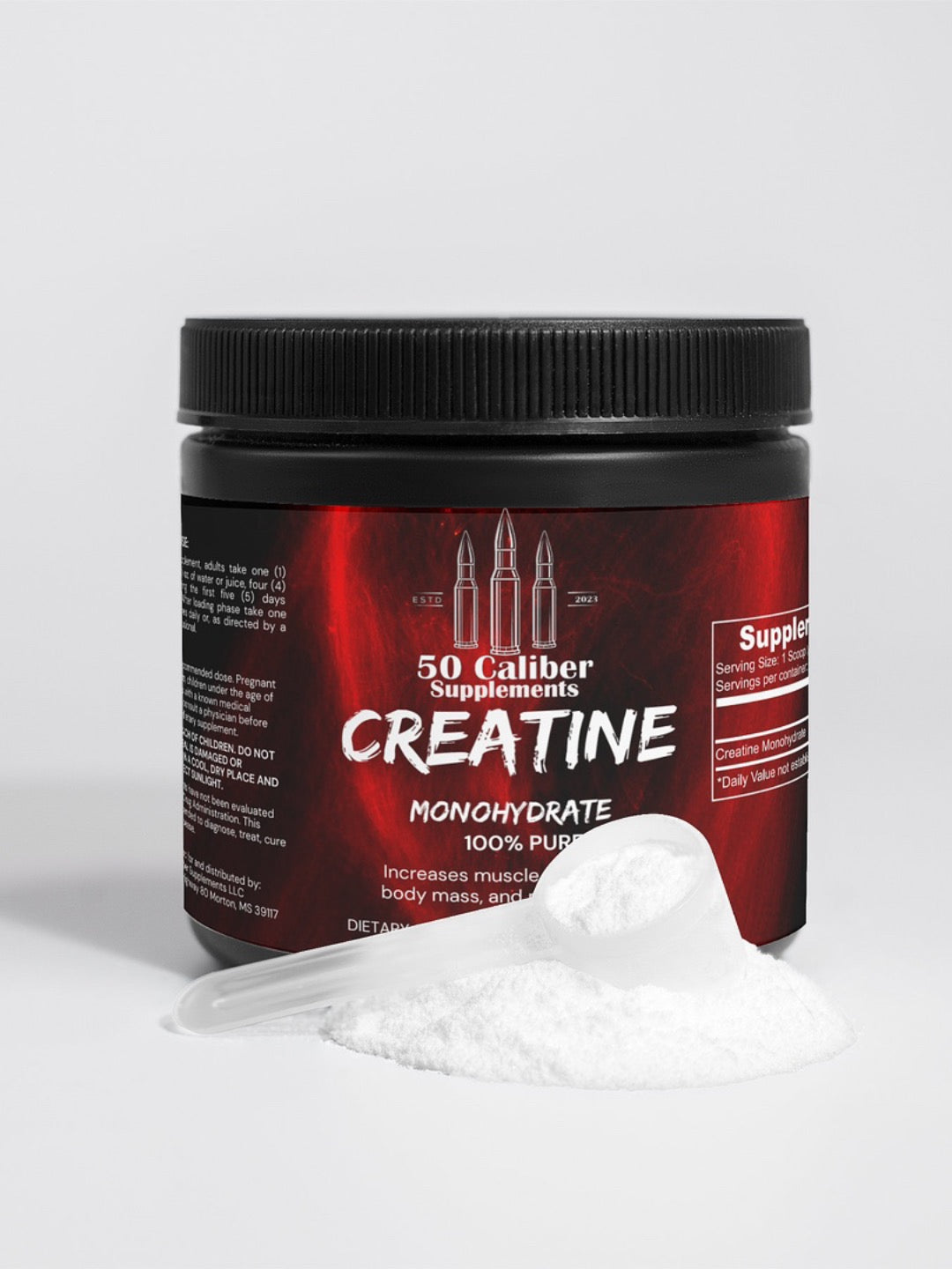 Unleash Your Potential with 50 Caliber Creatine: The Ultimate Fitness Fuel