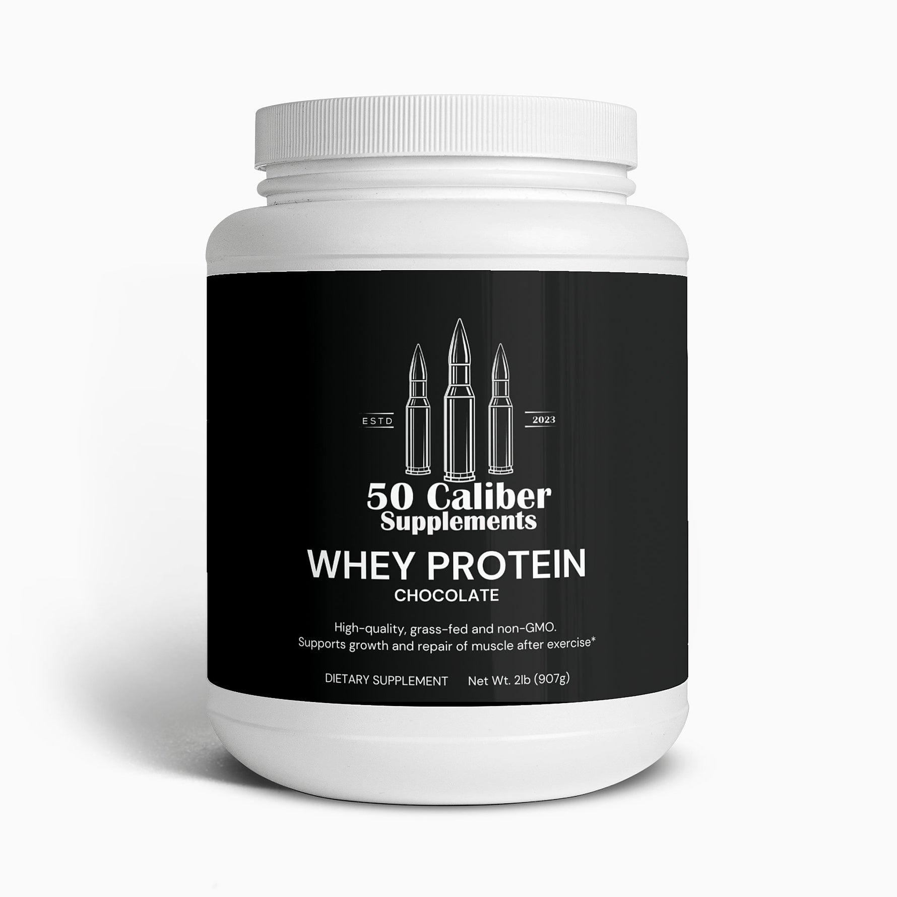 Unleash Your Fitness Potential with 50 Caliber Whey Protein