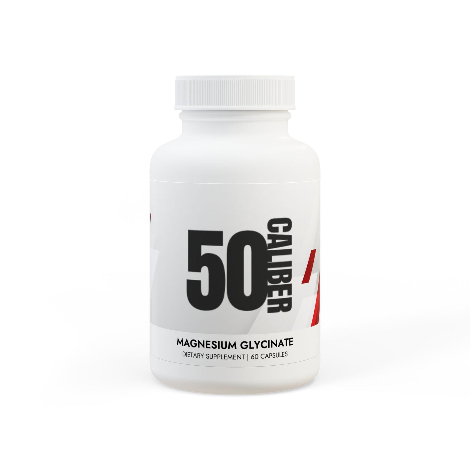 50 CALIBER Magnesium Glycinate Supplement (60 Capsules)