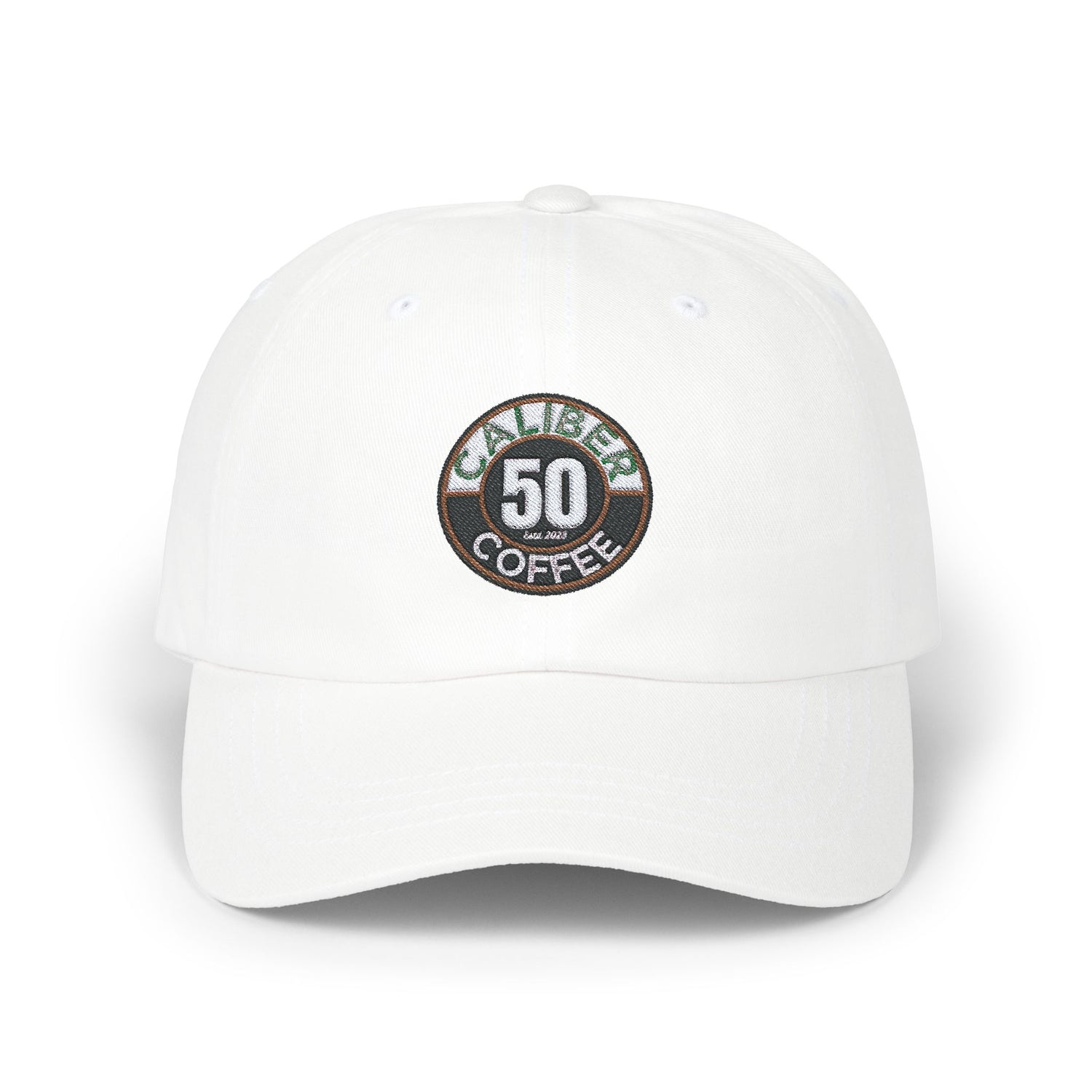 Dad Cap - 50 Caliber Coffee Embroidered Hat