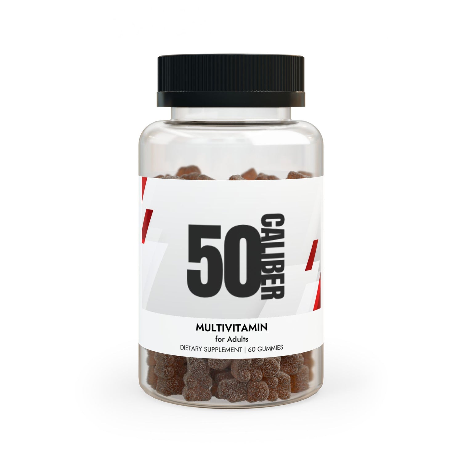 50 CALIBER Multivitamin Gummies for Adults (60 Gummies)