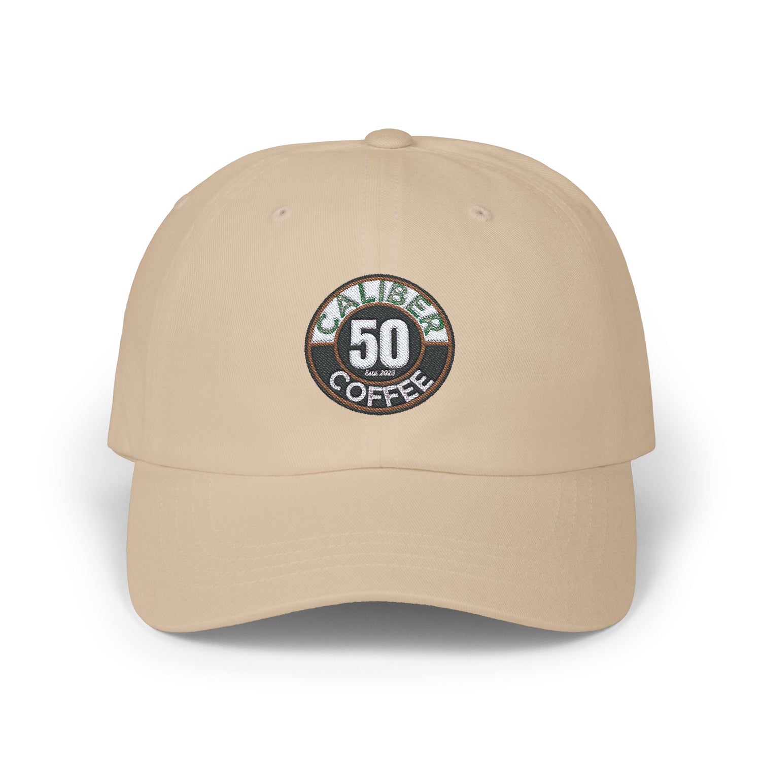 Dad Cap - 50 Caliber Coffee Embroidered Hat