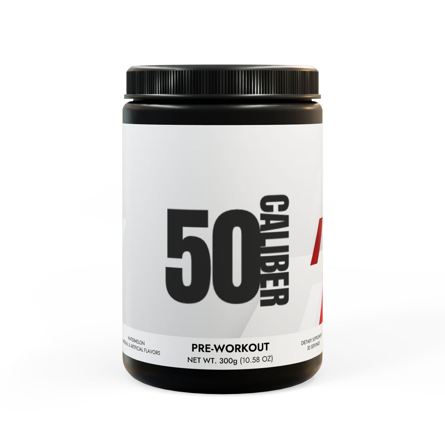 50 Caliber Pre-Workout Supplement, Watermelon (300g, 10.58oz)