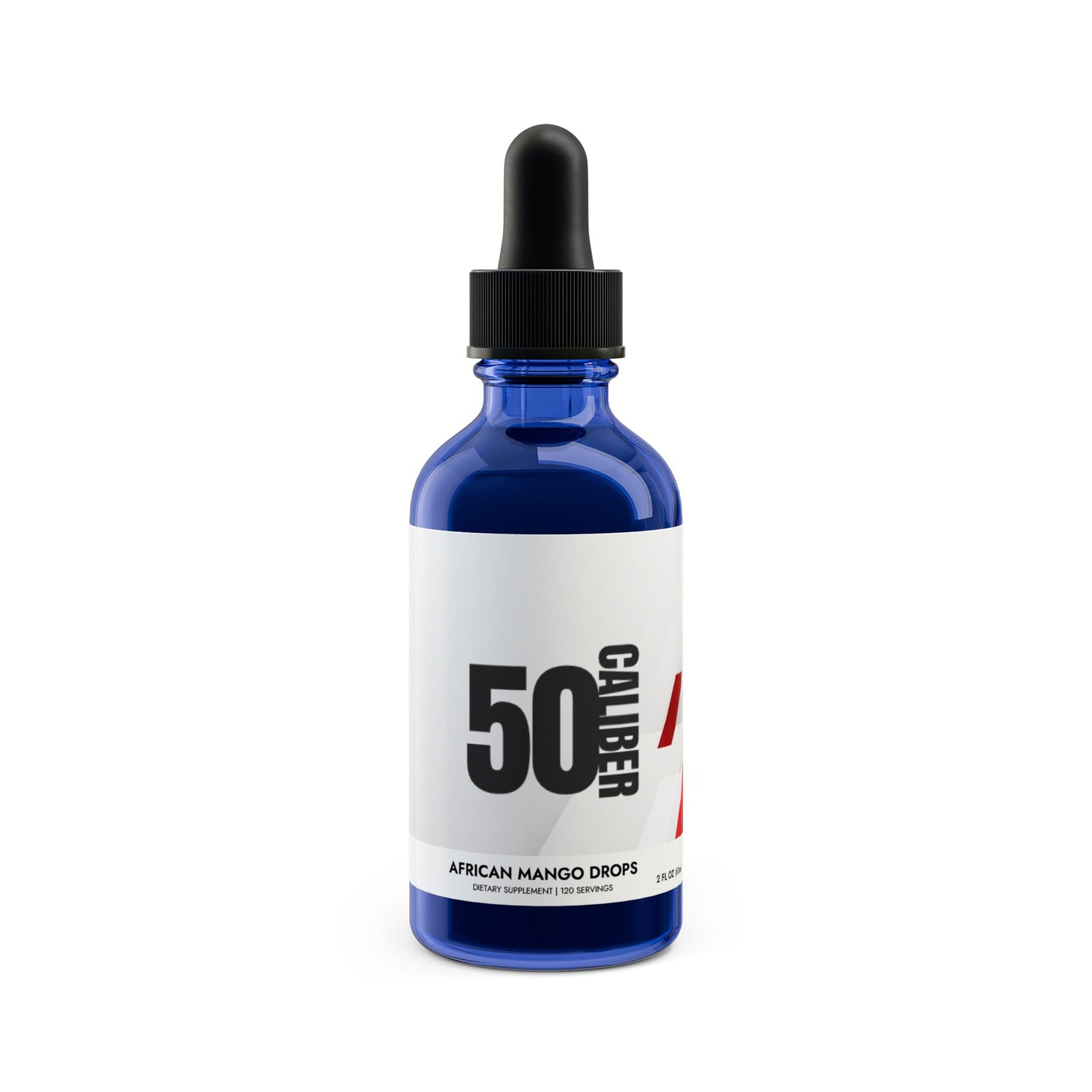 50 CALIBER African Mango Drops Supplement (60ml, 2fl.oz)