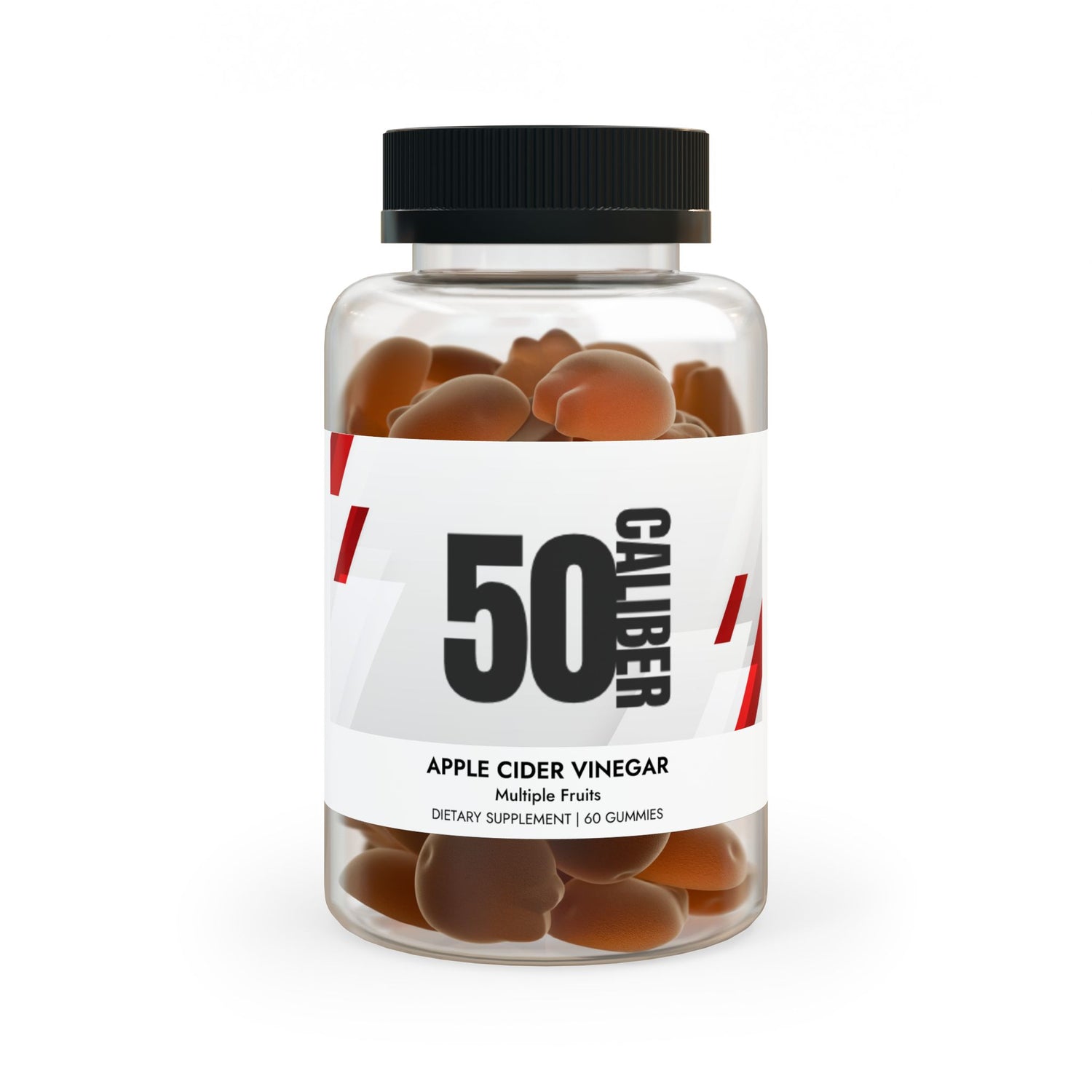 50 CALIBER Apple Cider Vinegar Gummies (60 Gummies)